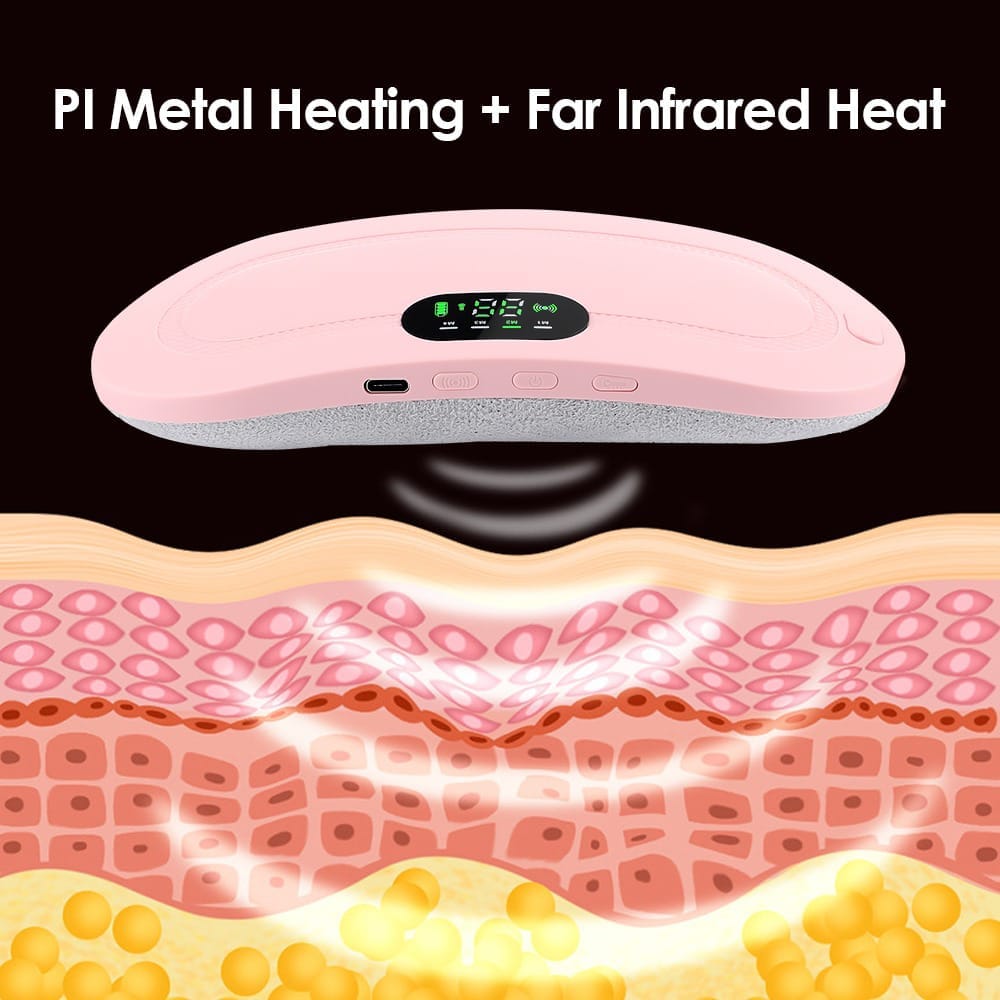 Electric Heated Waist Belt – Fast Heating Heat Therapy Belt
